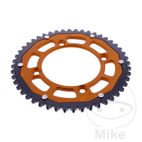 Corona Dual ZF 48 Dientes Paso 420 Naranja | Motos Camaral