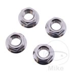 Juego Tuercas Corona JMP M10x1.25 Inox V4A | Motos Camaral