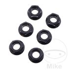 Tuerca para corona juego JMP Bolt M10x1.25mm Inox V4A Negra | Motos Camaral