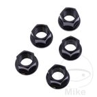 Juego Tuercas Corona JMP M12x1.25 Inox Negro | Motos Camaral