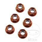 Juego Tuercas Corona JMP M8x1.25 Naranja | Motos Camaral