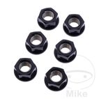 Juego Tuercas Corona JMP M10x1.25 Negro | Motos Camaral