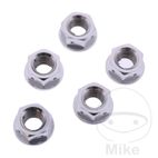 Juego Tuercas Corona JMP Bolt M10x1.25 Plateado | Motos Camaral