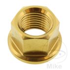 Tuerca Corona JMP Bolt M12x1.25 Inox V4A Dorado | Motos Camaral