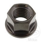 Tuerca corona JMP Bolt M12X1.5 mm inox V4A negro | Motos Camaral