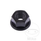 Tuerca Corona M8 x 1.25 Titanio Negro | Motos Camaral
