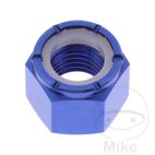 Tuerca auto-bloqueo JMP Bolt M12X1.5 titan azul | Motos Camaral