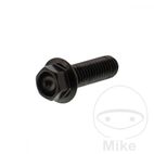 Tornillo Corona M8x1.25x25mm Inox V4A Negro | Motos Camaral