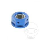 Tuerca Corona JMP M10x1.25 Alu Racing Azul | Motos Camaral