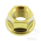 Tuerca para Corona JMP M10x1.25 Titanio Dorado | Motos Camaral