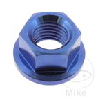 Tuerca para Corona JMP Bolt M10x1.25 Titanio Azul | Motos Camaral