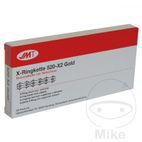 Cadena JMT X-Ring 520X2 Dorada 124 Eslabones | Motos Camaral