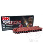 Cadena RK 520ZXW Roja 118 Eslabones XW-Ring | RK | Motos Camaral
