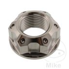 Tuerca de Eje M18x1.5 Titanio para Corona | Motos Camaral