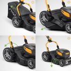 STIGA Cortacésped de batería Combi 748e V Kit - motoscamaralweb.com