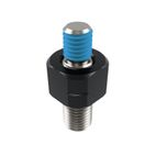 Adaptador de retrovisor HIGHSIDER pro rosca izquierda M10 x 1.25 a M8 - negro - motoscamaralweb.com