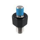 Adaptador de retrovisor HIGHSIDER pro M10 x 1.5 a M8 - distancia 14 mm - negro - motoscamaralweb.com