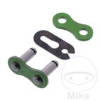 Enganche Clip RK 520MXZ5 Verde | Cadena Moto | Motos Camaral