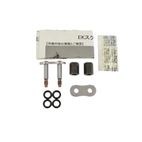 Enganche de cadena EK 520SRX2 SLJ (remache tipo rosca) - Color acero - motoscamaralweb.com
