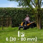 STIGA Tractor de batteria Swift 372e - motoscamaralweb.com