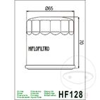 Filtro de aceite Hiflo | Motos Camaral