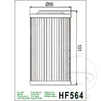 Filtro de Aceite Hiflo Largo | Altn 7231229 | Motos Camaral