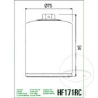 Filtro de Aceite Hiflo Racing | Motos Camaral