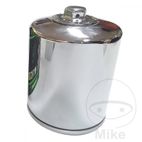 Filtro de Aceite Racing Cromado Hiflo | Motos Camaral