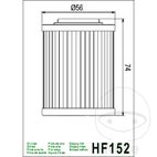 Filtro de Aceite Hiflo Corto | Hiflofiltro | Motos Camaral