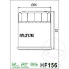 Filtro de Aceite Hiflo para Moto y Maquinaria | Motos Camaral