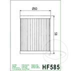 Filtro de Aceite Hiflo | Recambio Moto | Motos Camaral