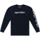 Camiseta TROY LEE DESIGNS Long Sleeve Signature - negro - motoscamaralweb.com