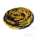 Cadena de Plástico 25m Negro Amarillo | Motos Camaral