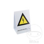 Señal Advertencia EV/Híbrido Plegable Doble Cara | Motos Camaral