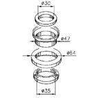 Kit rodamientos de columna de dirección BUZZETTI - motoscamaralweb.com