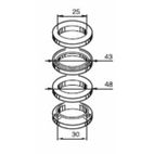 Kit rodamientos de columna de dirección BUZZETTI - motoscamaralweb.com