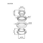 Kit rodamientos de columna de dirección BUZZETTI - motoscamaralweb.com