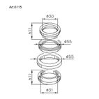 Kit rodamientos de columna de dirección BUZZETTI - motoscamaralweb.com