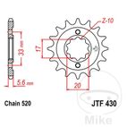 Piñón 13D Paso 520 Engranaje Fino 16.7/20mm | Motos Camaral
