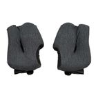 Carrilleras ARAI (Antimicrobiano). 30 mm. Gris (Modelos: CHASER-V/PRO) - motoscamaralweb.com