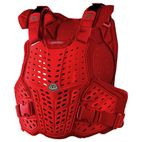 Peto TROY LEE DESIGNS Rockfight CE FLEX - Rojo - motoscamaralweb.com
