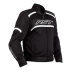 Chaqueta Textil (Hombre) RST PILOT Negro/Blanco . Talla 60/3XL - motoscamaralweb.com