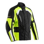 Chaqueta Textil (Hombre) RST ALPHA 5 Negro/Amarillo . Talla 50/S - motoscamaralweb.com
