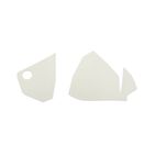 Protectores antideslizantes para chasis RFX Pro Series - transparente - motoscamaralweb.com