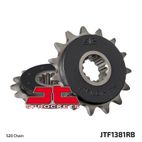 Piñón con goma anti-ruido JT SPROCKETS acero 1381 - 520 - motoscamaralweb.com