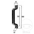 Maneta de Goma para Remolque 250mm | Motos Camaral