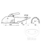 Embrague Esfera 3000 kg 70 mm DEICHSEL | Motos Camaral