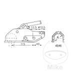 Enganche de Bola 3000 kg WW200B3H 45/46 mm | Motos Camaral
