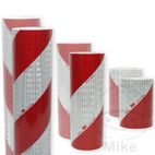 Cinta Reflectante Warnmarkierung 140mm x 9m Rojo/Blanco | Motos Camaral