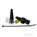 Kit Conexión 5P Amarillo Izquierdo Multipoint | Aspöck | Motos Camaral